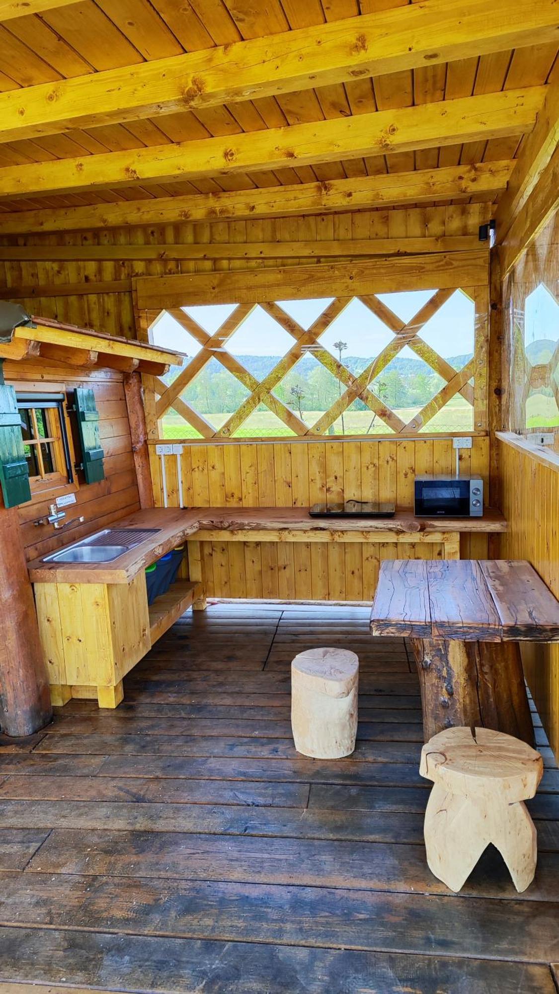 Unique Wooden Holiday House In Nature Lukovica pri Domžalah エクステリア 写真